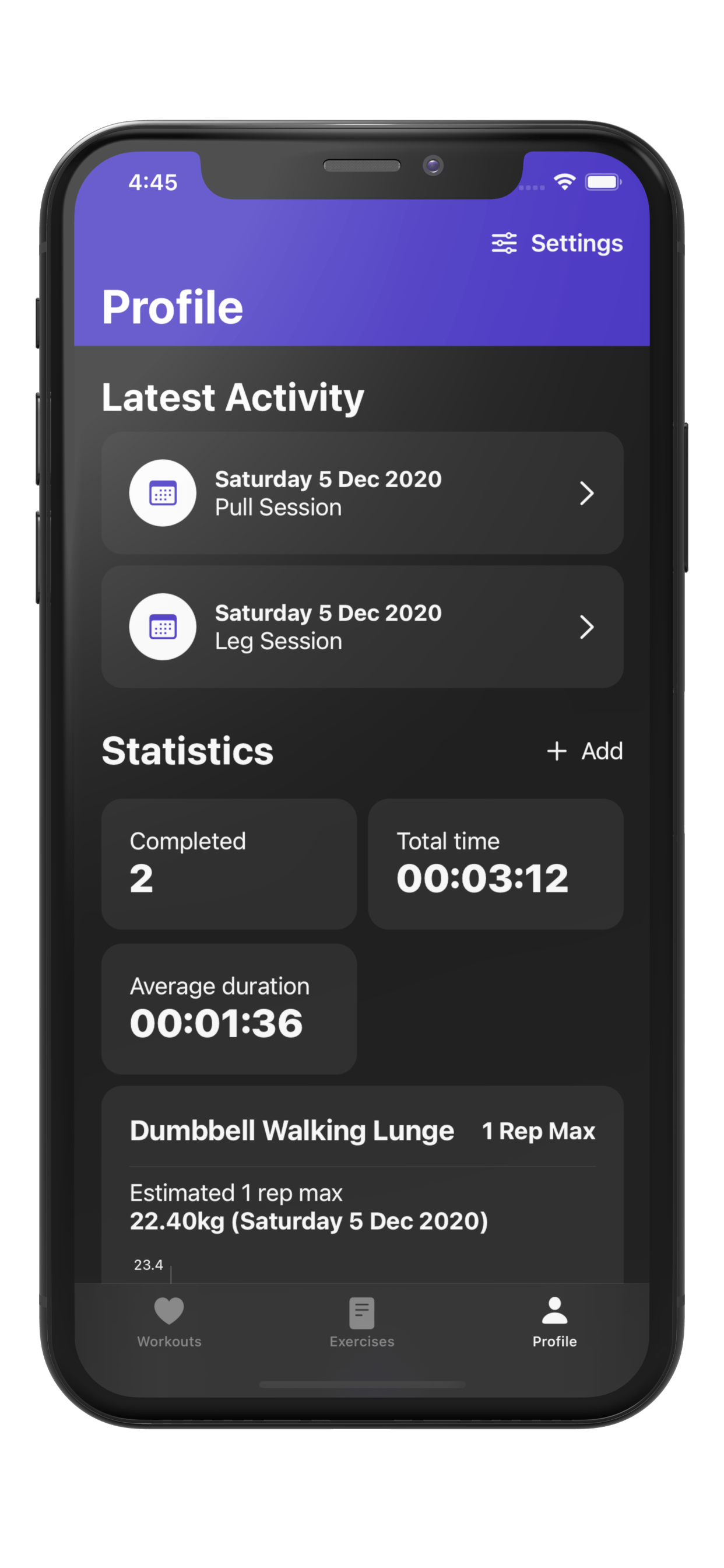 The Workout Plan App