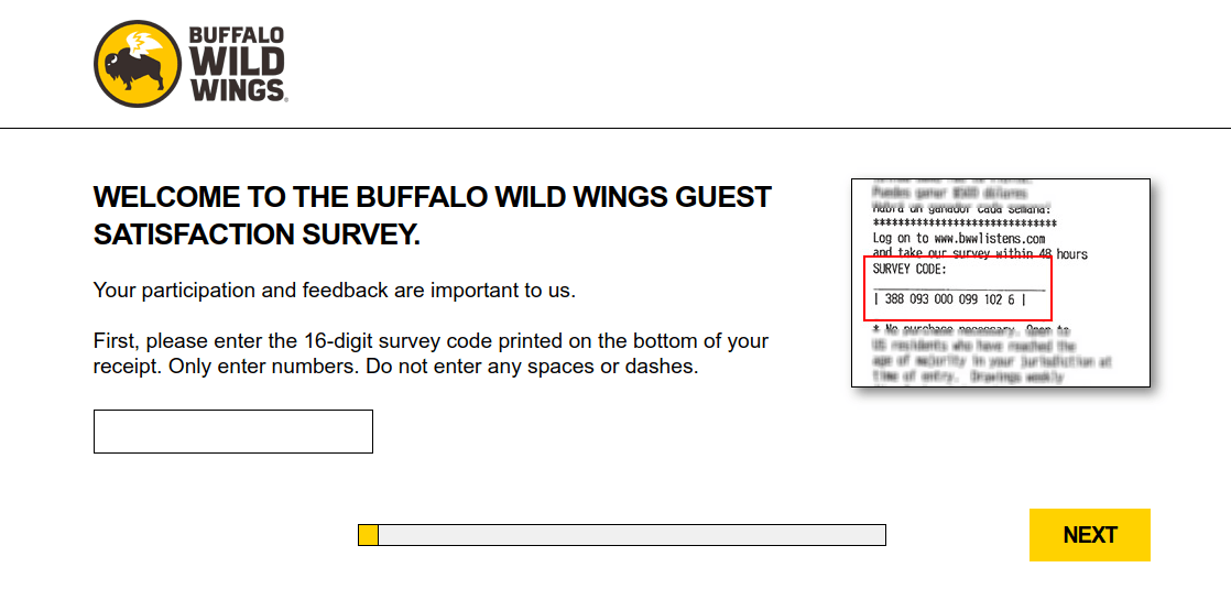 Take Buffalo Wild Wings Guest