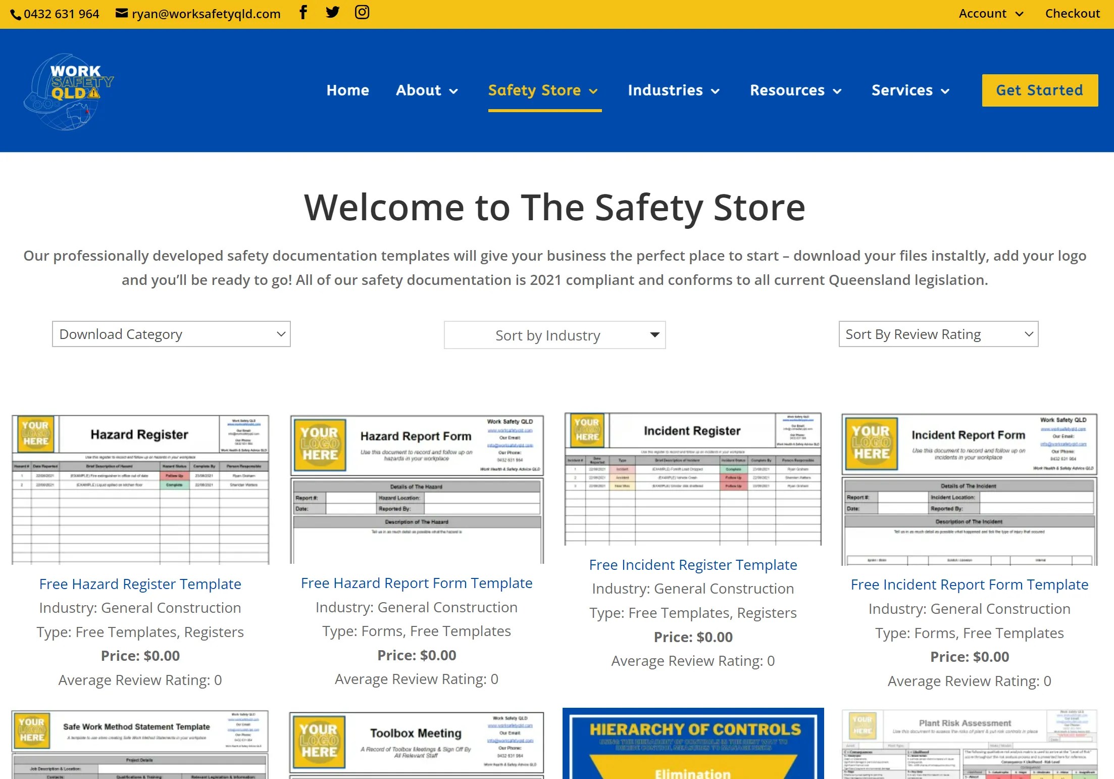 Check Out Our New Safety Store Work Safety QLD