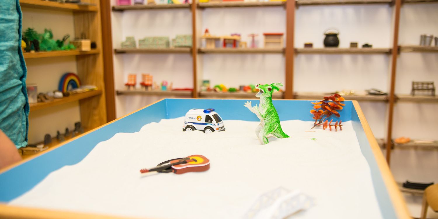 All About Sand Tray Therapy The Works Counseling Center