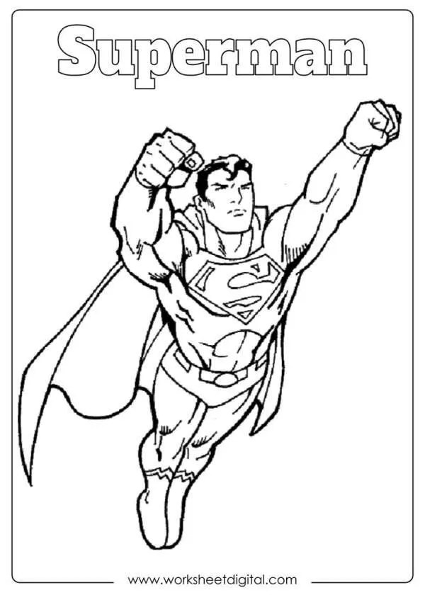 Superman Worksheet Digital 1 TeacherMade Resources
