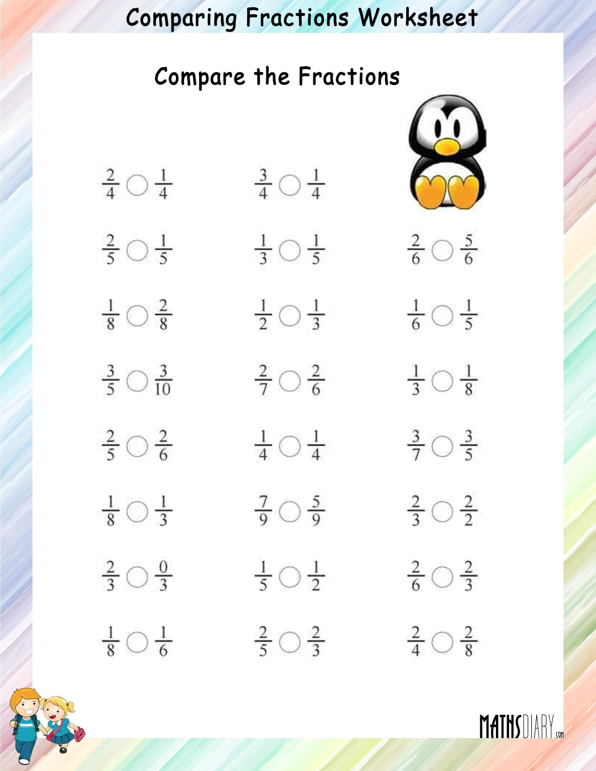 Grade 3 Fraction Worksheets | Fun and Engaging Fraction Practice