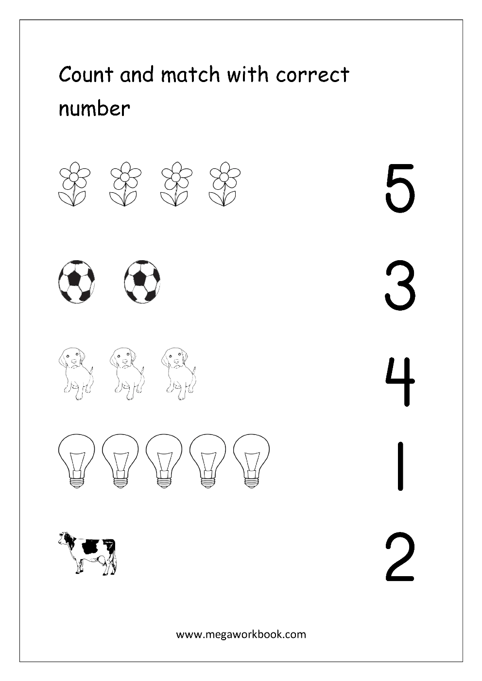 Engaging Matching Worksheets for 3-Year-Olds | Fun Learning Activities