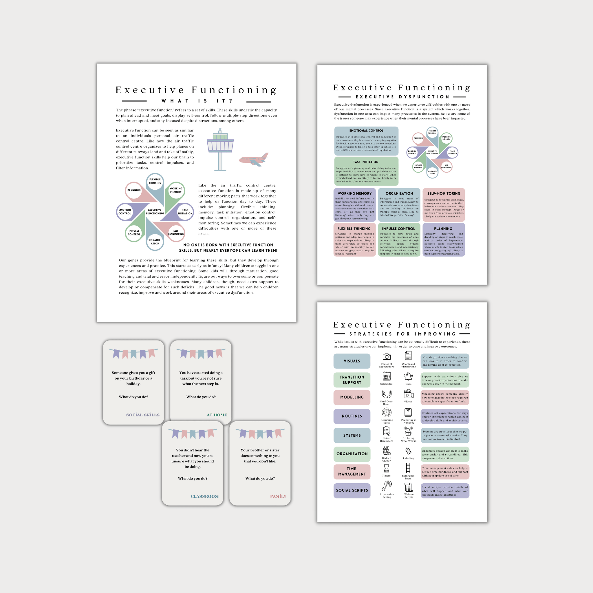 Executive Functioning | Therapy Resources | Tools To Grow, Inc