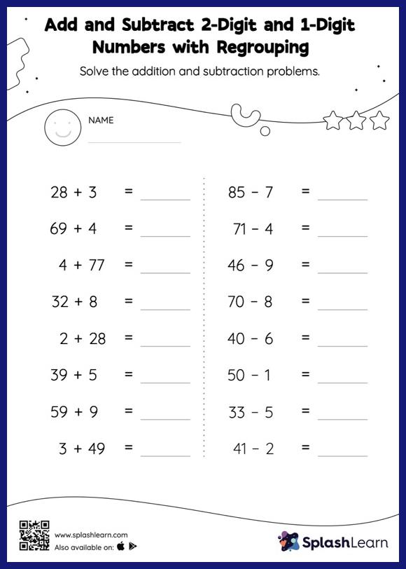 Grade 1 Mathematics Worksheets ( Number range 1 to 10) • Teacha! Worksheets Library