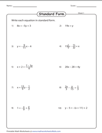 8th Grade Math Worksheets - Worksheets Library