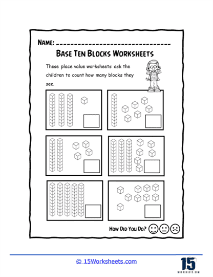 Adding With Base Ten Blocks Addition With Base Ten Blocks