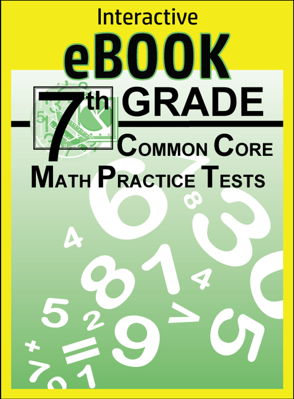 Common Core Math Grade 7 Study Guide Workbook And Practice Test