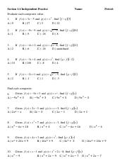 Free composite function worksheet, Download Free composite function