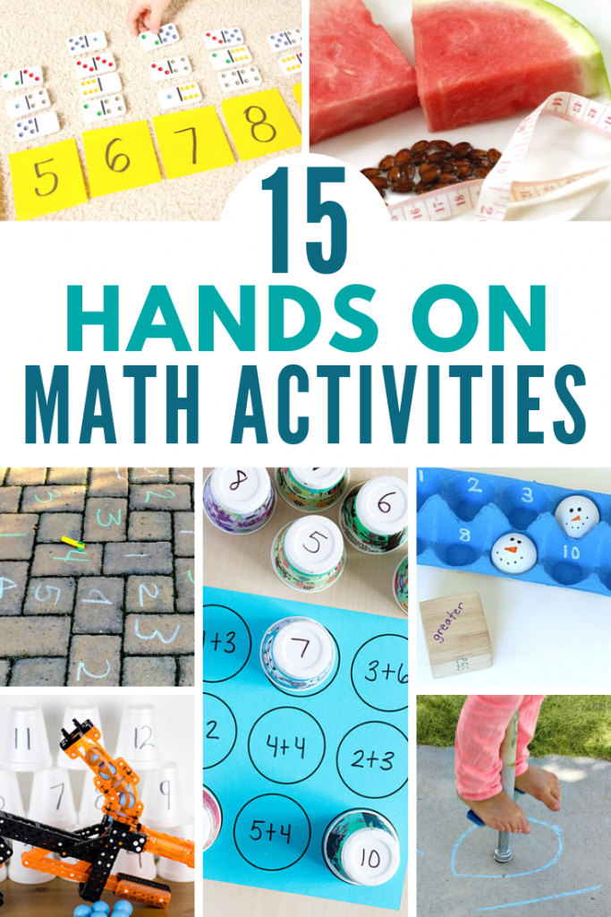 15 FUN Math Activities for Kids! - The Homeschool Resource Room