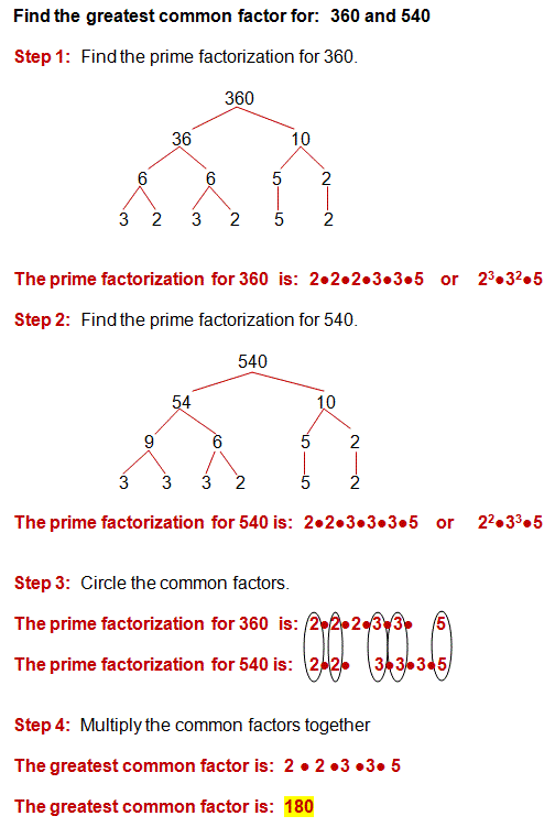 Factor Trees Prime Factorization Worksheets Library