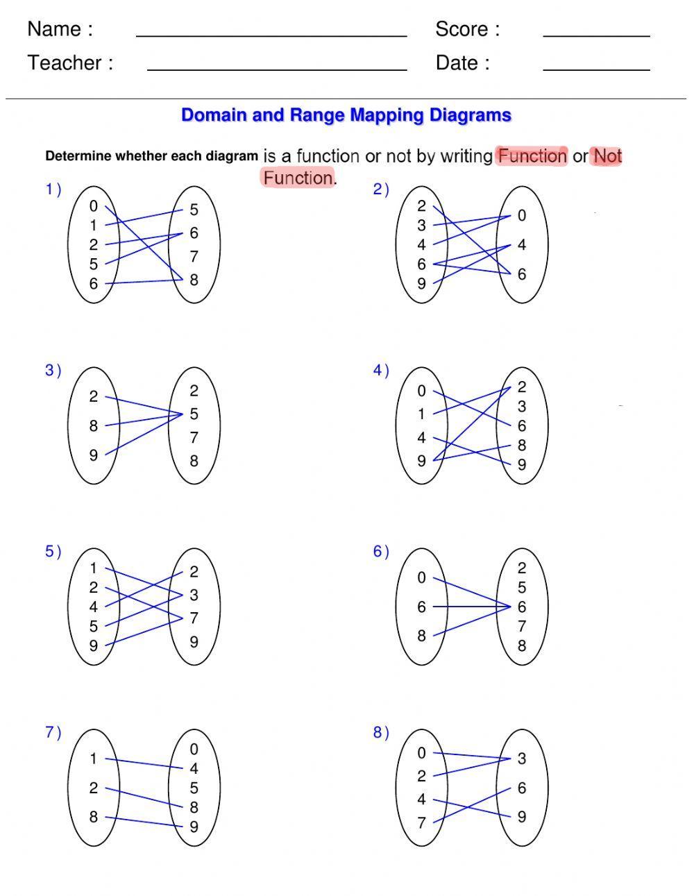 Exponential Functions Notes and Worksheets - Lindsay Bowden