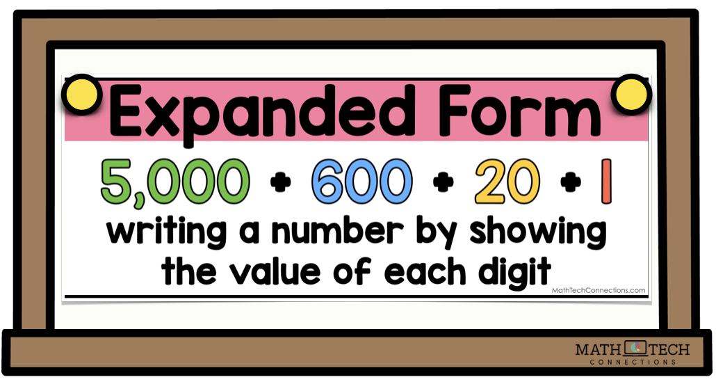 Expanded Form - Math Tech Connections - Worksheets Library