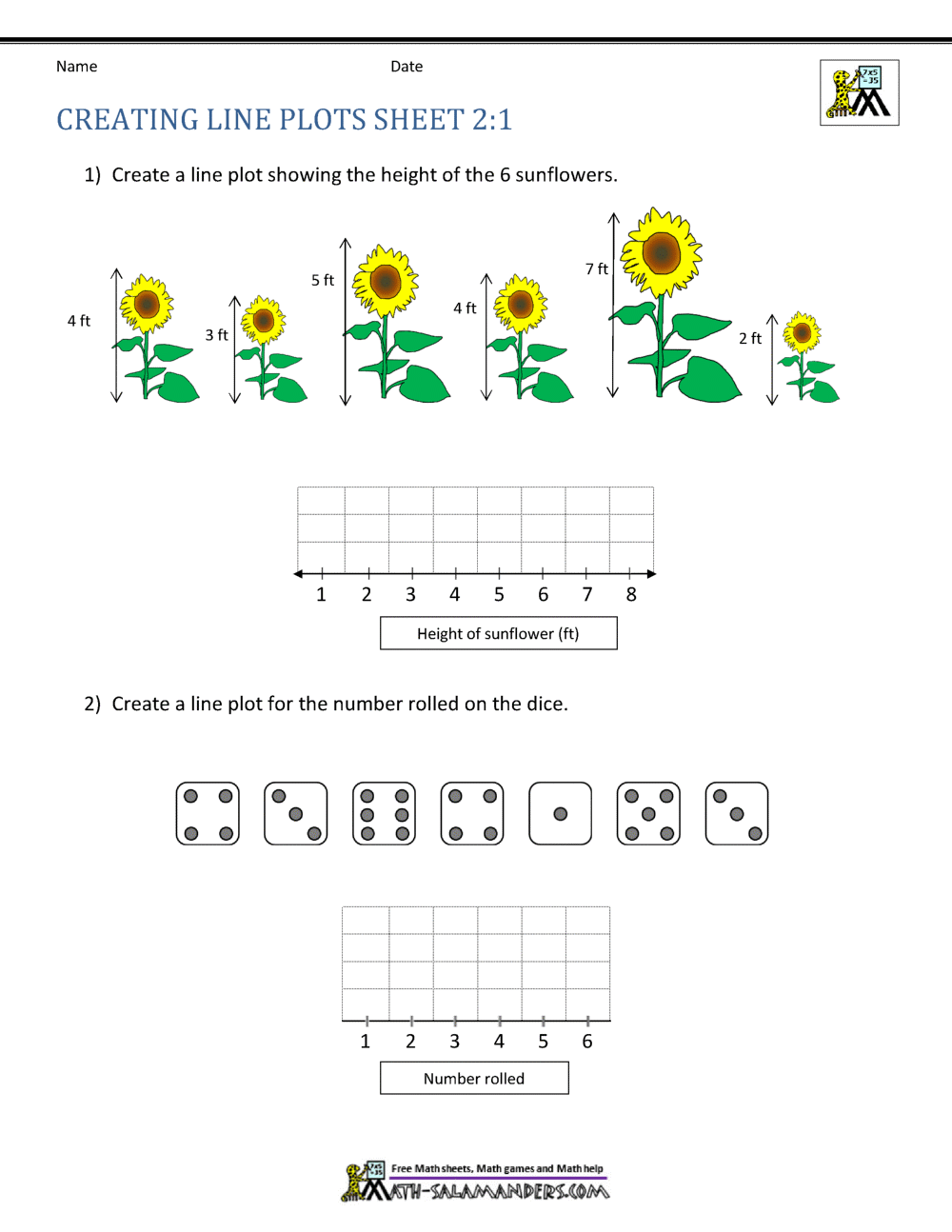 Line Plots 2nd Grade Worksheets - Worksheets Library