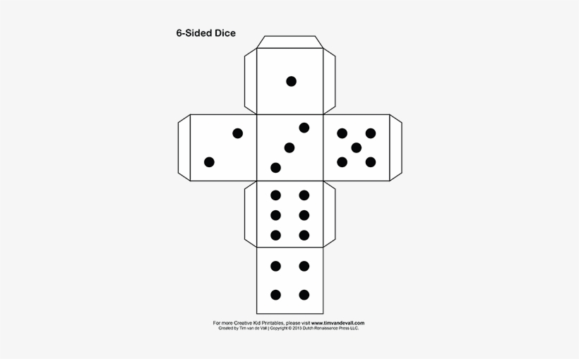 Free printable dice pattern, Download Free printable dice pattern png