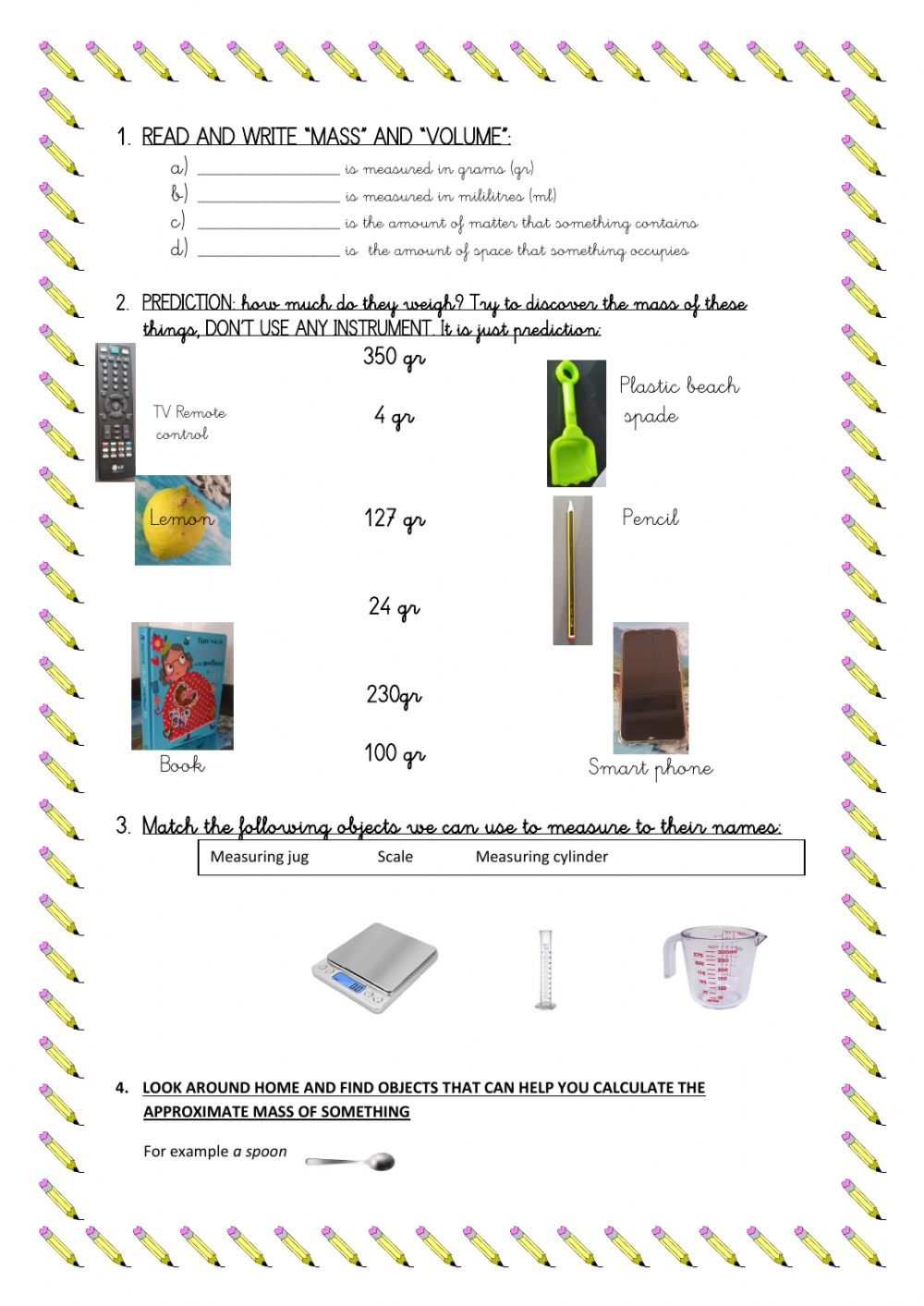 Mass And Volume Worksheets WorksheetsCity