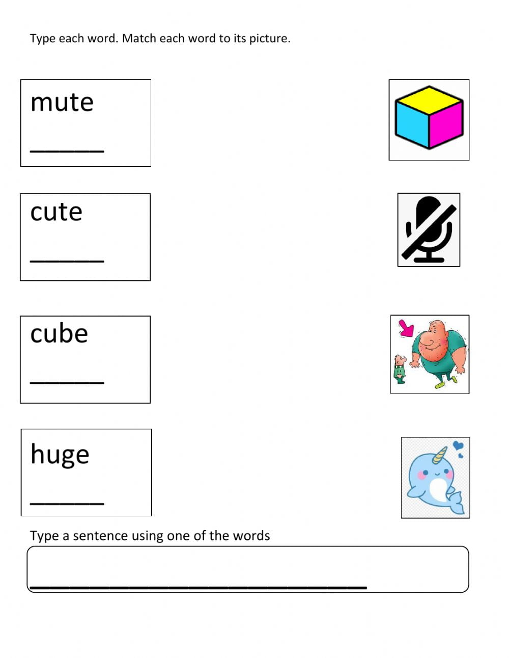 Long Vowel U Worksheets - WorksheetsCity