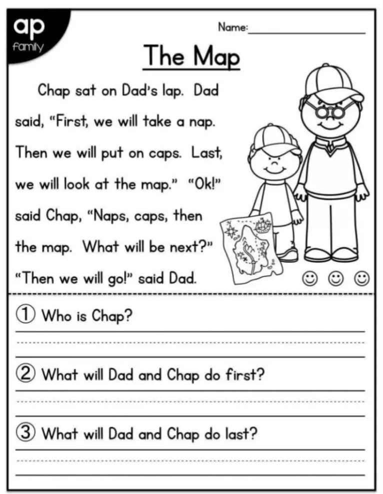 Free Reading Lessons For Kindergarten Printable - Kindergarten Worksheets