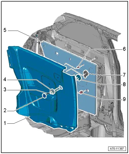 Audi Service and Repair Manuals > A1 > Body General body