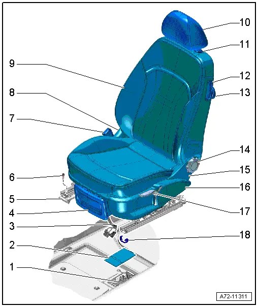 Audi Service and Repair Manuals > A1 > Body General body