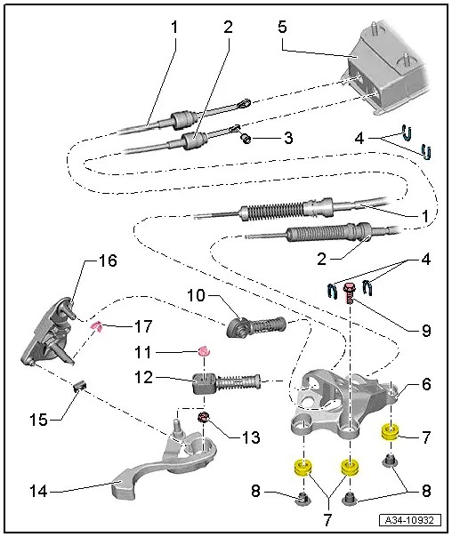Audi Service and Repair Manuals > A1 > Power transmission 5