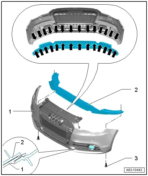 Audi Manuals > A1 > Body > General body repairs, exterior