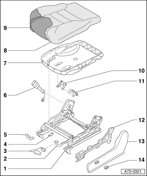 Audi Service and Repair Manuals > A2 > Body General body