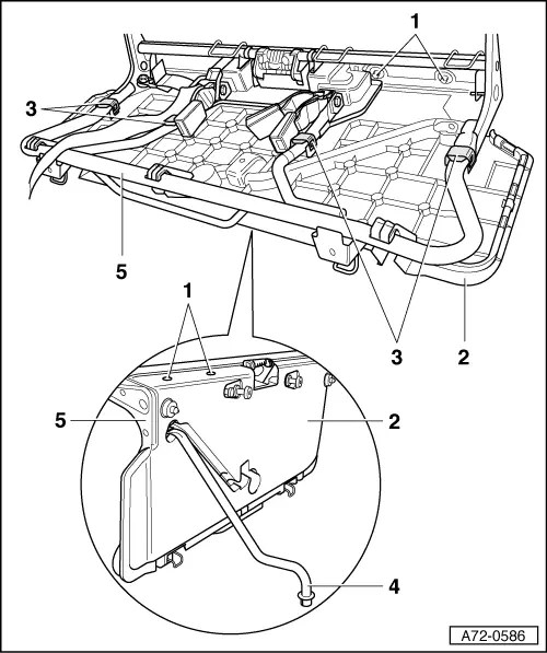 Audi Manuals > A2 > Body > General body repairs, interior