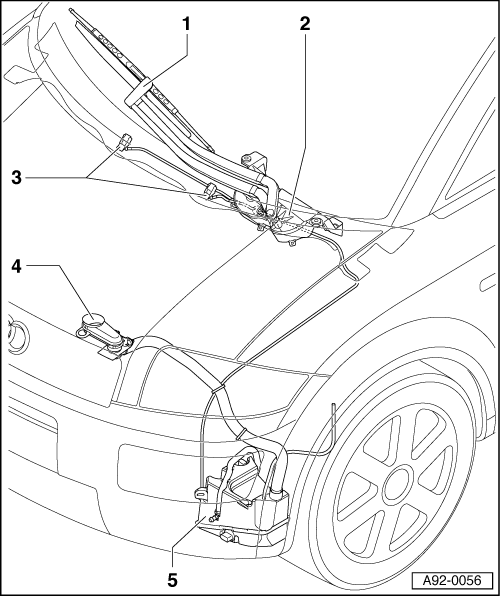 Audi Manuals > A2 > Vehicle electrics > Electrical system
