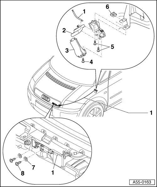 Audi Manuals > A2 > Body > General body repairs, exterior