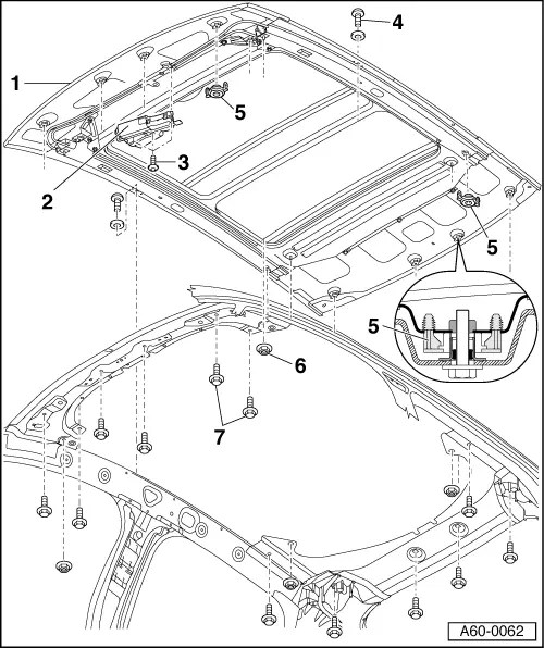 Audi Manuals > A2 > Body > General body repairs, exterior