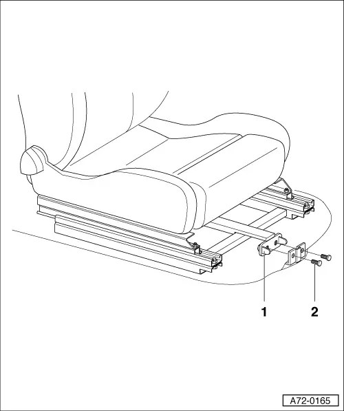Audi A3 Front Seat Removal