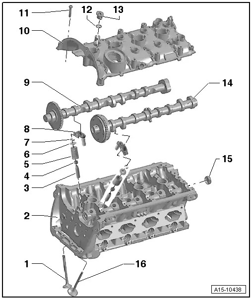 Audi Manuals > A3 Mk2 > Power unit > 4cylinder direct petrol