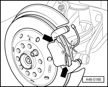Audi Workshop Manuals > A4 Mk1 > Brake system > Brake, brake mechanics