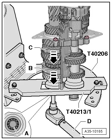 Audi Workshop Service and Repair Manuals > A4 Mk3 > Power transmission