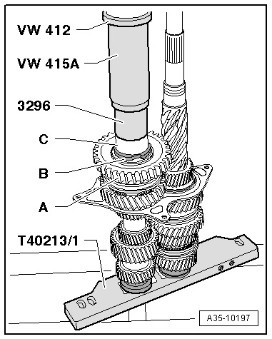 Audi Workshop Service and Repair Manuals > A4 Mk3 > Power transmission