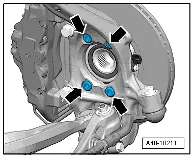 Audi Workshop Service and Repair Manuals > A4 Mk3 > Running gear, front