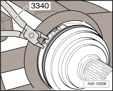 Audi Workshop Service and Repair Manuals > A4 Mk3 > Running gear, front