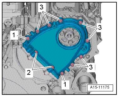 Audi A4 Timing Chain Covers | Exploded View - Workshop Manuals