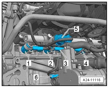 Audi Workshop Service and Repair Manuals > A4 Mk3 > Power unit | Direct