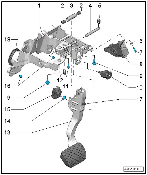 Audi Service and Repair Manuals > A5 > Brake system Brake