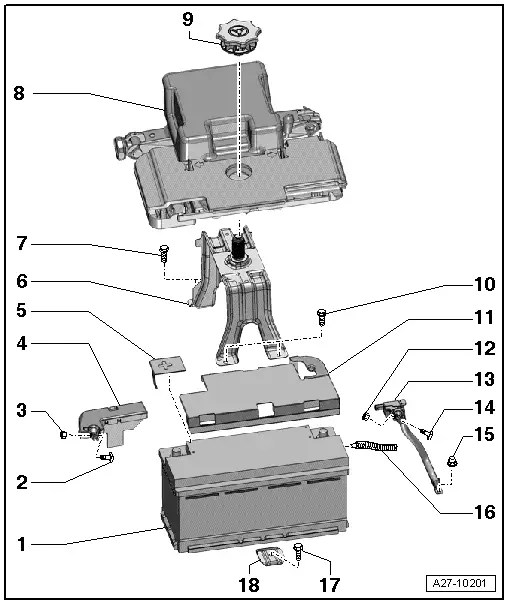 Audi Service and Repair Manuals > A5 > Vehicle electrics