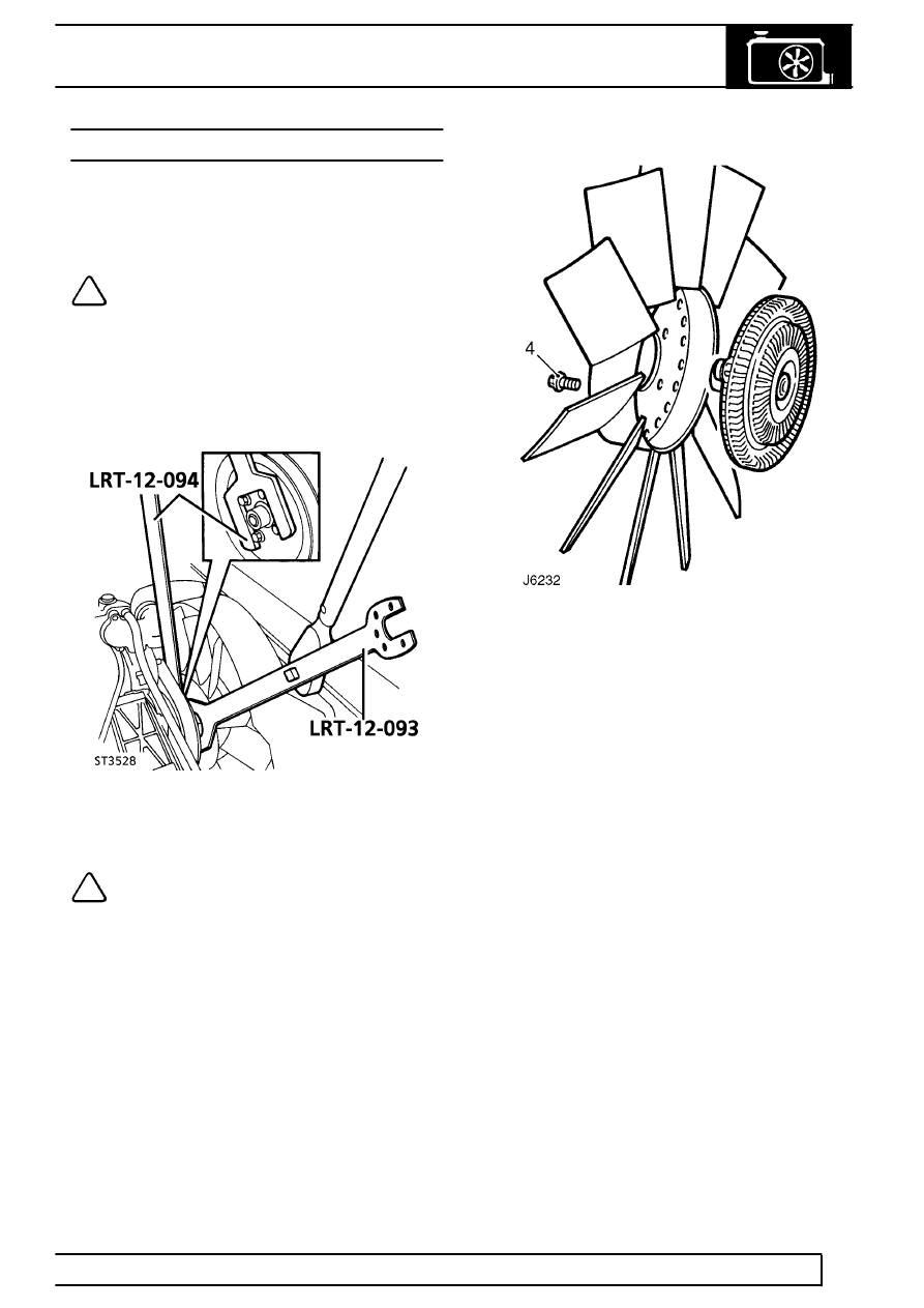 Land Rover Manuals > 300Tdi Defender > COOLING SYSTEM