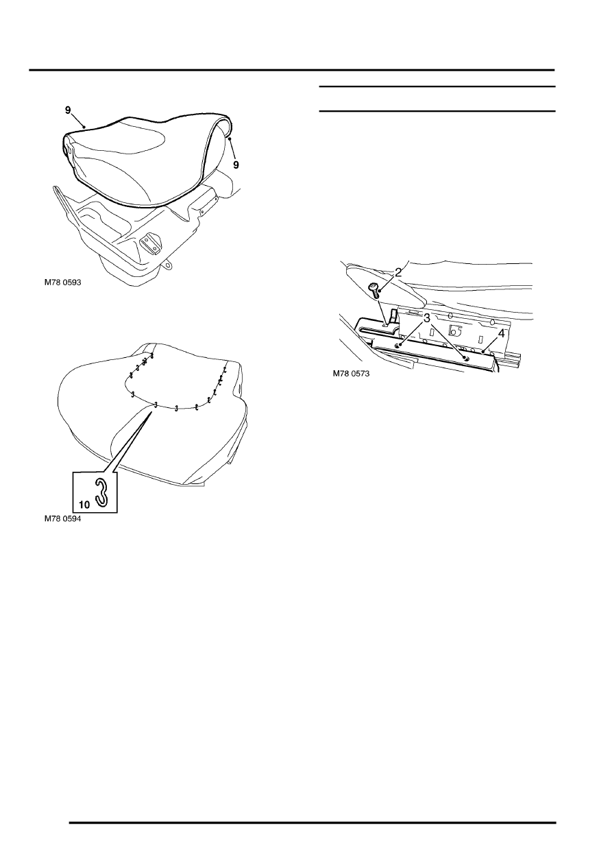 Land Rover Manuals > Freelander Service Procedures > SEATS
