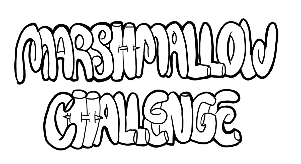 Marshmallow Challenge ein Bastelspiel ⋆ Wilde Spiele