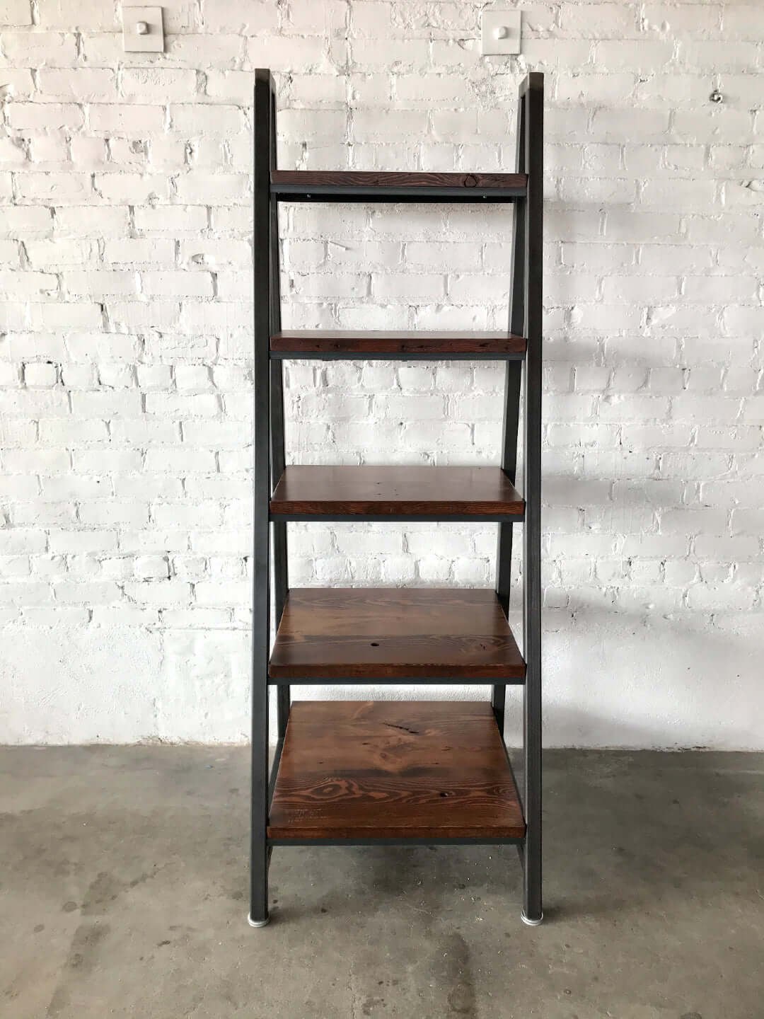 Industrial Ladder Bookcase