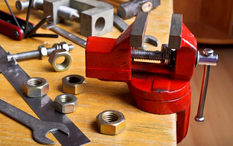 How To Mount A Bench Vise In Your