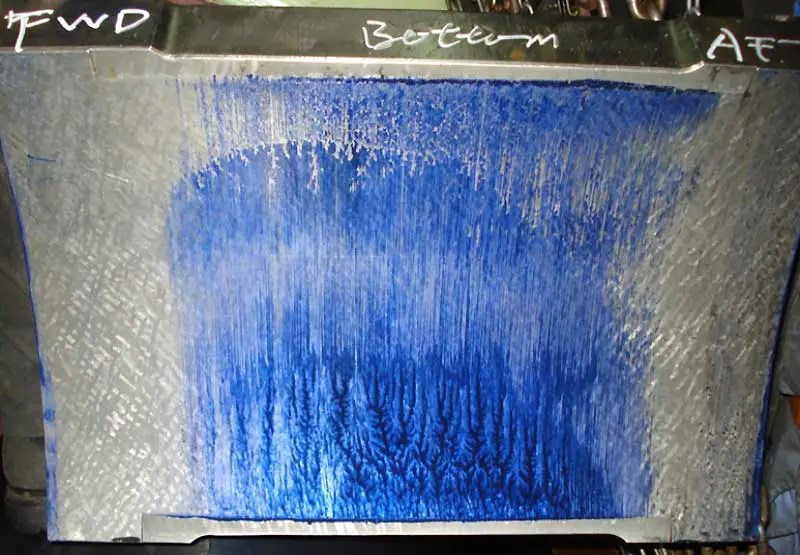 Intermediate Bearing Alignment Checks Using the Blue Contact Method