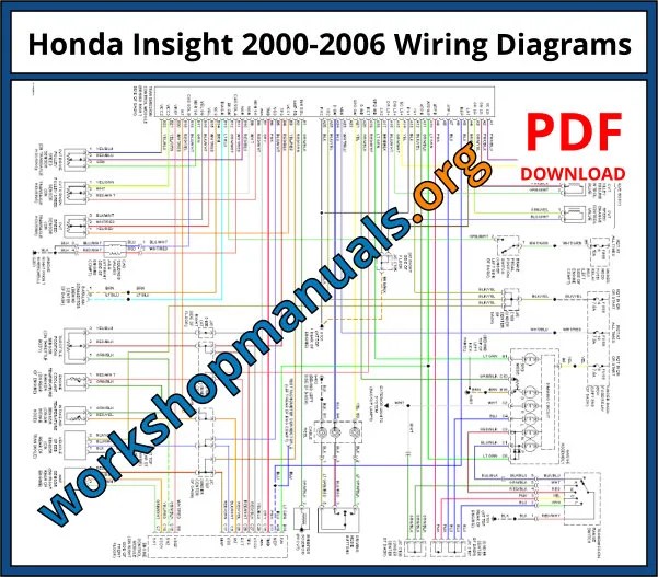 Honda Insight 20002006 Repair Manual Download PDF