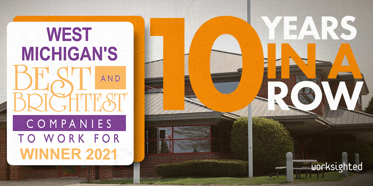 Best and Brightest Companies to Work For®” for the 10th time Worksighted Blog